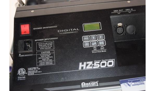 professionele hazer-/fog machine, ANTARI HZ 500, werking niet gekend, zonder kabels